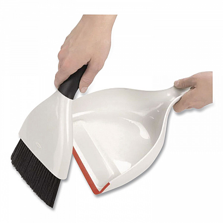 Good Grips Dust Pan and Brush, 12 x 9, 2
