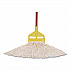 Non-Launderable Premium Cut-End Cotton Wet Mop Head, 16 oz, White, 1