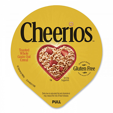 Cheerios Breakfast Cereal, Single-Serve 1.3 oz Cup, 6/Pack (SN13896)