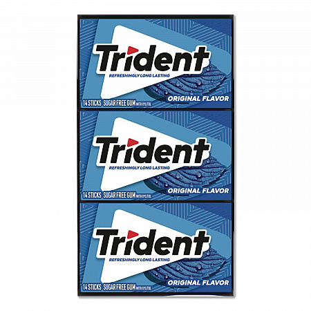 Sugar-Free Gum, Original Mint, 14 Sticks/Pack, 12 Pack/Box (12546)