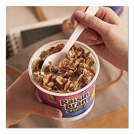 Breakfast Cereal, Raisin Bran Crunch, Single-Serve 2.8 Oz Cup, 6/box (01474)