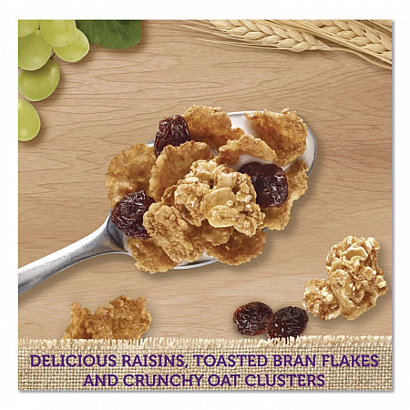 Breakfast Cereal, Raisin Bran Crunch, Single-Serve 2.8 Oz Cup, 6/box (01474)