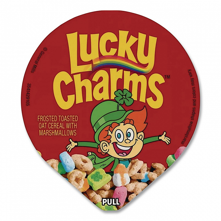 Lucky Charms Cereal, Single-Serve 1.73 oz Cup, 6/Box (SN13899)