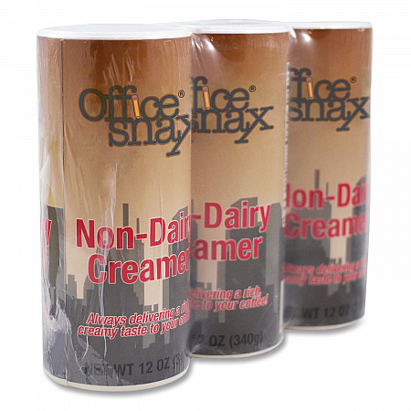 Powdered Non-Dairy Creamer, Regular, 12 oz Canister, 3/Pack (00020G)