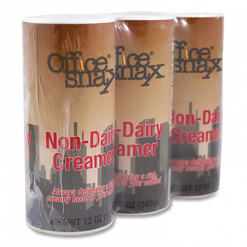 Powdered Non-Dairy Creamer, Regular, 12 oz Canister, 3/Pack (00020G)