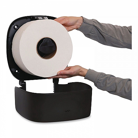 Single JBT Tissue Dispenser, 10.69 x 4.8 x 11.2, Black (1600B)