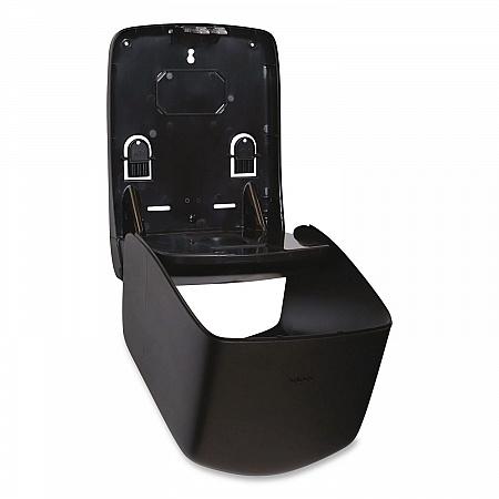 Centerpull Roll Towel Dispenser, 8.99 x 8.7 x 12.65, Black (1606B)
