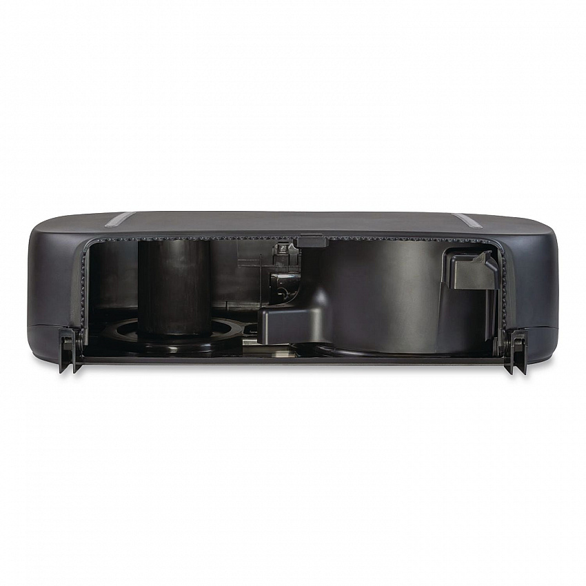 Twin JBT Tissue Dispenser, 11.6 x 4.84 x 19.95, Black (1602B)