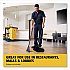 Angled Lobby Broom, Poly Bristles, 35