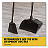 Angled Lobby Broom, Poly Bristles, 35