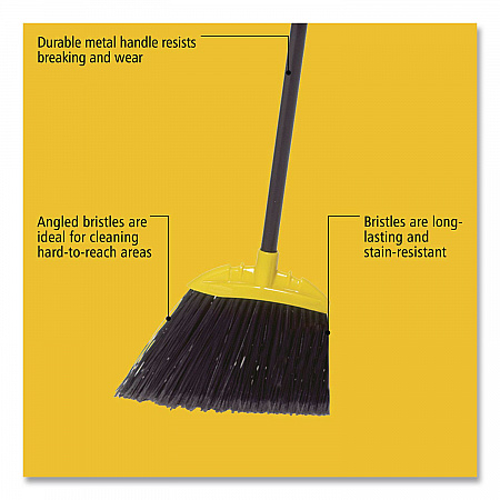 Jumbo Smooth Sweep Angled Broom, 46