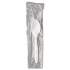 Boardwalk Mediumweight Wrapped Polypropylene Cutlery, Teaspoon, White, 1,000/Carton (SPOONIW)