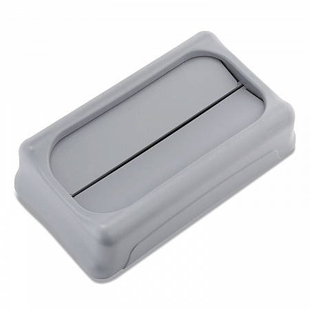 Swing Lid for Slim Jim Waste Container, Gray (267360GY)