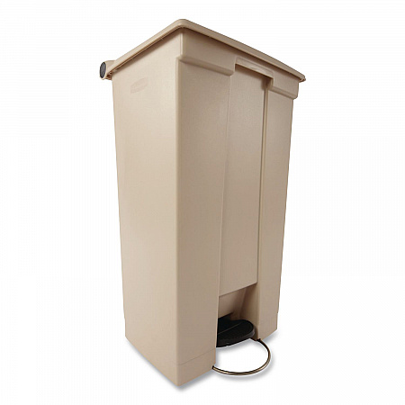 Legacy Step-On Receptacle, 23 gal, Polyethylene, Beige (614600BG)