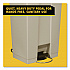Legacy Step-On Receptacle, 23 gal, Polyethylene, Beige (614600BG)