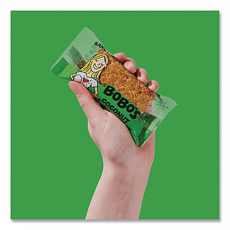 Oatmeal Bars, Coconut, 3 oz Individually Wrapped, 12/Box (00050)