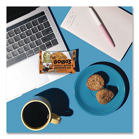 Oatmeal Bites, Peanut Butter Chocolate Chip, 1.3 oz Individually Wrapped, 25/Box (00213)