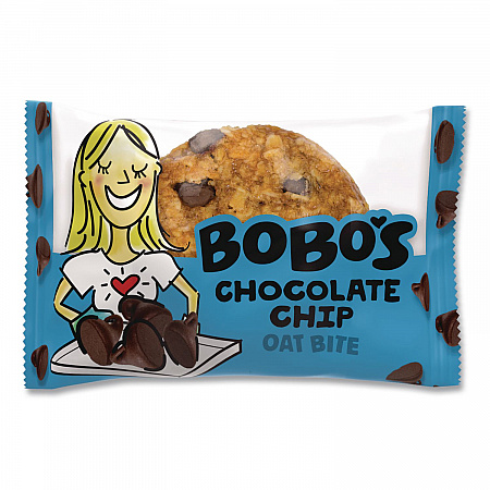 Oatmeal Bites, Chocolate Chip, 1.3 oz Individually Wrapped, 25/Box (00214)