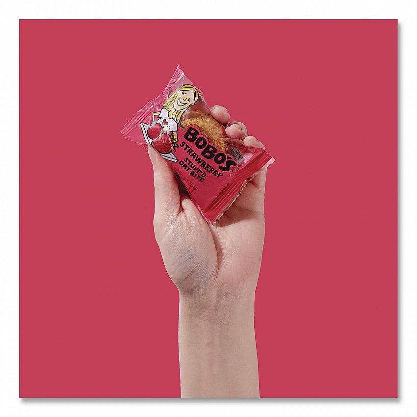 Stuff'd Oatmeal Bites, Strawberry, 1.3 oz Individually Wrapped, 25/Box (00228)