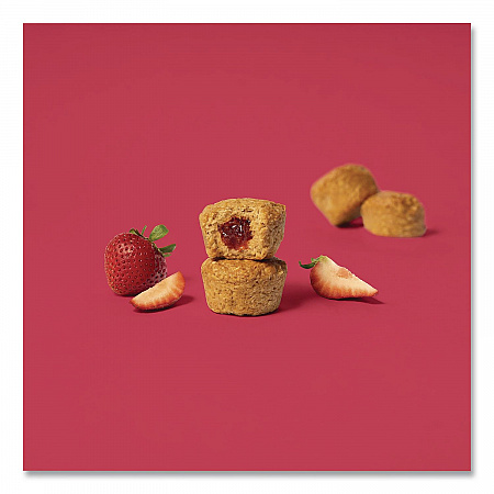 Stuff'd Oatmeal Bites, Strawberry, 1.3 oz Individually Wrapped, 25/Box (00228)