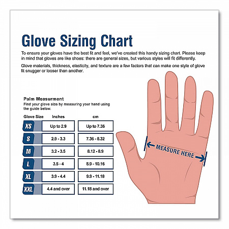 Industrial Vinyl Gloves, Powder-Free, X-Large, 3 mil Thick, 9.5