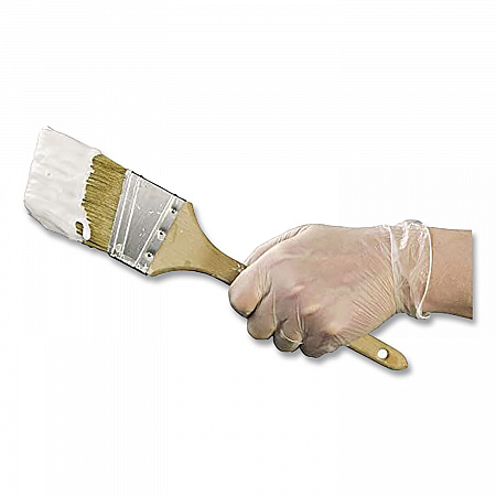 Industrial Vinyl Gloves, Powder-Free, X-Large, 3 mil Thick, 9.5
