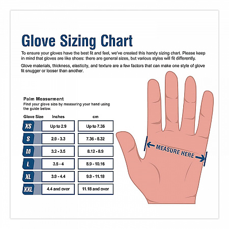 Industrial Vinyl Gloves, Powder-Free, Large, 3 mil Thick, 9.5