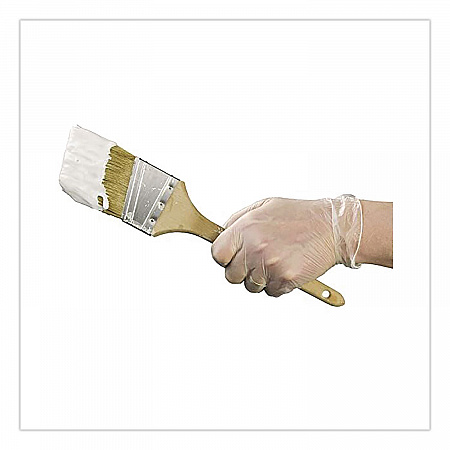 Industrial Vinyl Gloves, Powder-Free, Medium, 3 mil Thick, 9.5