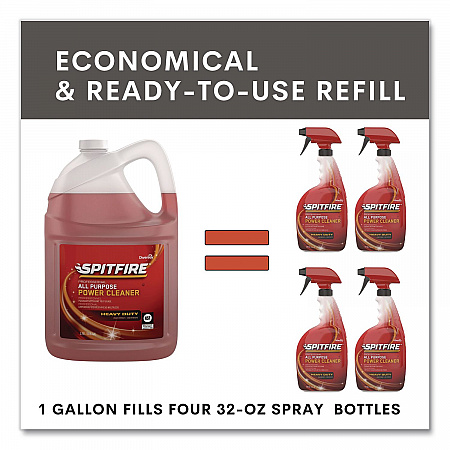 Professional Spitfire All Purpose Power Cleaner, 1 gal Jug (CBD540045EA)