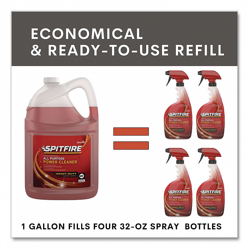Professional Spitfire All Purpose Power Cleaner, 1 gal Jug (CBD540045EA)