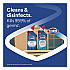 Disinfecting Toilet Bowl Cleaner with Bleach, Rain Clean Scent, 24 oz Bottle, 2/Pack, 6 Packs/Carton (30924CT)