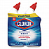 Disinfecting Toilet Bowl Cleaner with Bleach, Rain Clean Scent, 24 oz Bottle, 2/Pack, 6 Packs/Carton (30924CT)