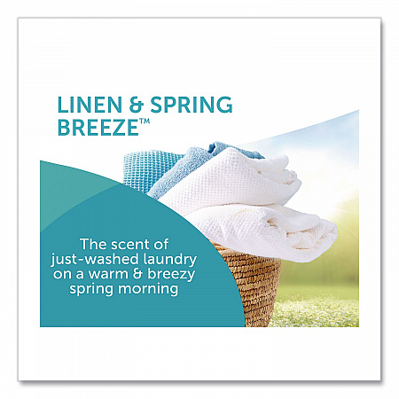 Super Odor Eliminator, Linen and Spring Breeze, 14 oz Jar, 6/Carton (901046CT)