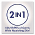 2 in 1 Moisturizing Advanced Hand Sanitizer Gel, 12 oz Pump Bottle, Clean Scent, 12/Carton (369812CT)