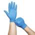 AnsellPro TNT Disposable Nitrile Gloves, Non-powdered, Blue, Large, 100/Box (92675L)