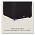 Sustain Decorative Refuse with Recycling Lid, 23 gal, Metal/Plastic, Black (2078988)