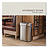 Refine Series Waste Receptacle, 15 gal, Plastic/Stainless Steel (2147581)