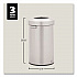 Refine Series Waste Receptacle, 23 gal, Plastic/Stainless Steel (2147584)