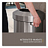 Refine Series Waste Receptacle, 23 gal, Plastic/Stainless Steel (2147584)