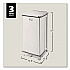 Defenders Heavy-Duty Steel Step Can, 13 gal, Steel, Stainless Steel (ST24SSPL)