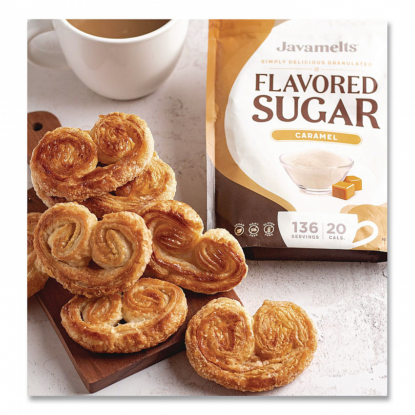 Flavored Sugar, Caramel, 1.5 lb Bag (JMT55383)