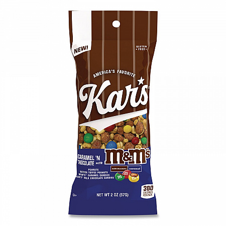 Trail Mix, Caramel 'N Chocolate, 2 oz Packet, 12/Box (08959)