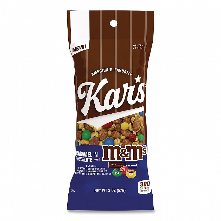 Trail Mix, Caramel 'N Chocolate, 2 oz Packet, 12/Box (08959)
