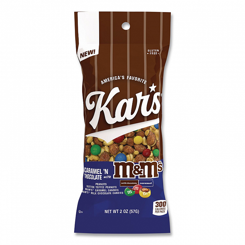 Trail Mix, Caramel 'N Chocolate, 2 oz Packet, 12/Box (08959)