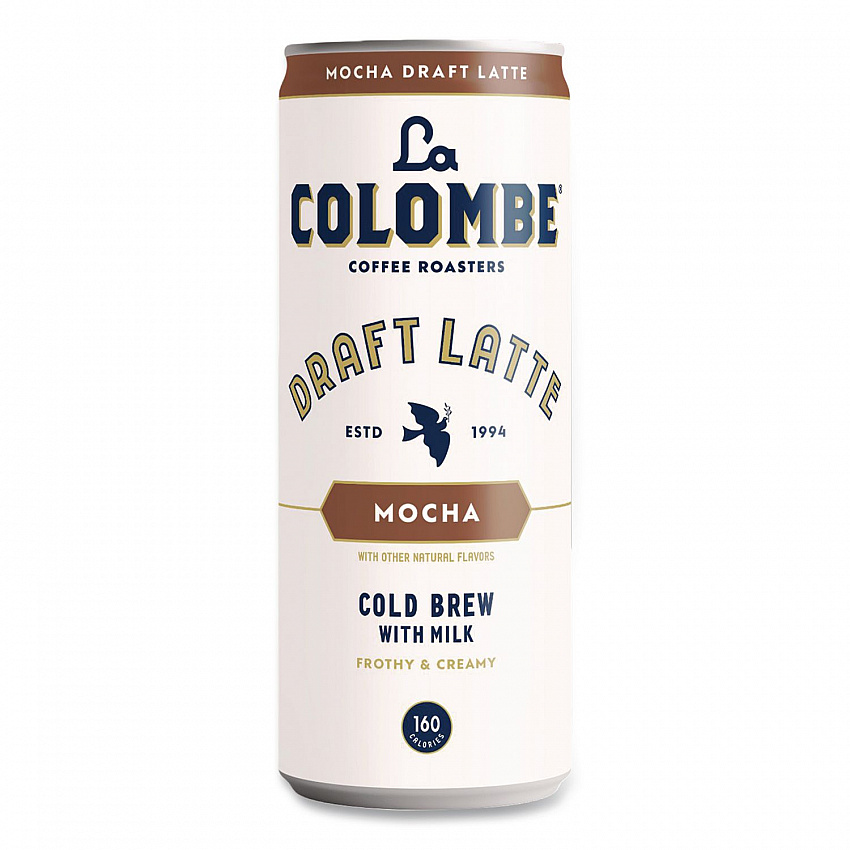 Draft Latte Cold Brew, Mocha Latte, 11 oz Can, 12/Carton (LCT00500)