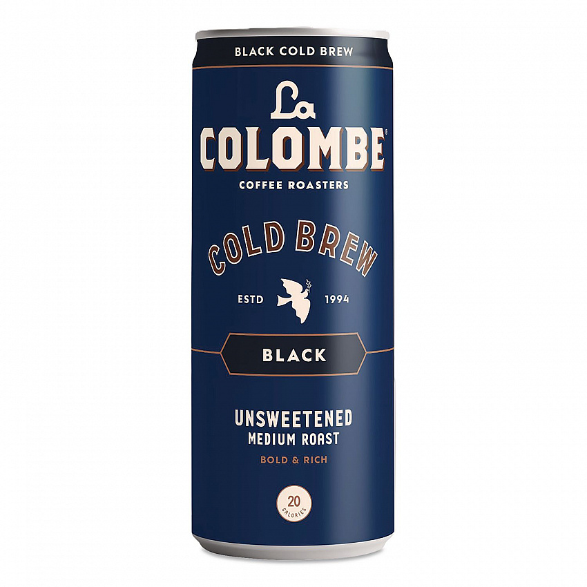 Cold Brew Coffee, Black, 11 oz Can, 12/Carton (LCT00535)