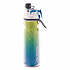 Elite Mist 'N Sip Plastic Double-Wall Insulated Water Bottle, 20 oz, Ombre Blue (HMLDP07OMB)