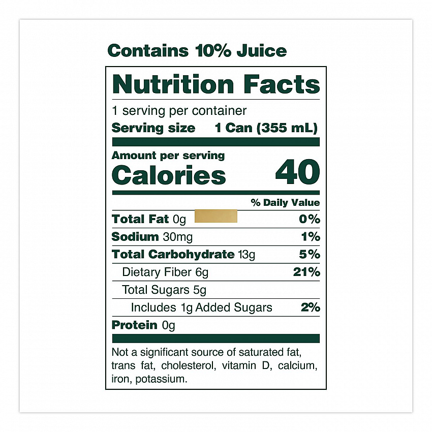 Prebiotic Soda, Classic Grape, 12 oz Can, 12/Carton (ICO70287)