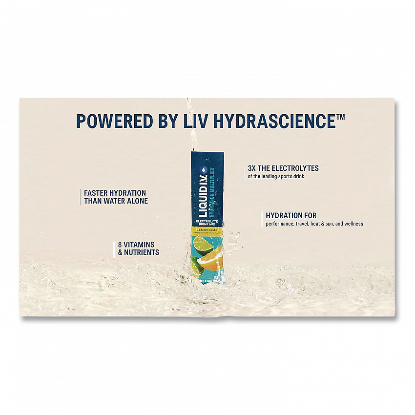 Hydration Multiplier, Lemon-Lime, 0.56 oz Stick, 15/Pack (EHC47494)