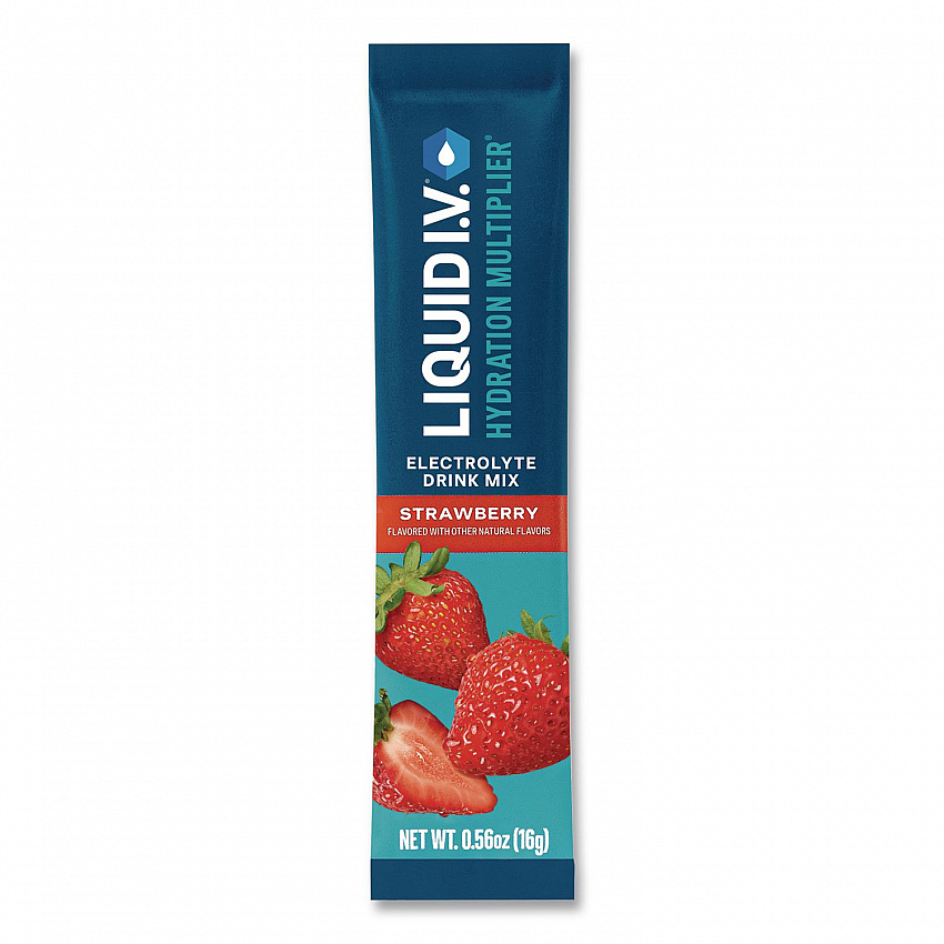 Hydration Multiplier, Strawberry, 0.56 oz Stick, 15/Pack (EHC47495)